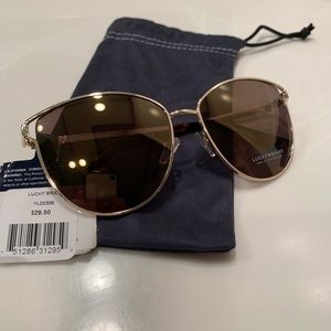 NWT Lucky Brand Aviator Sunglasses